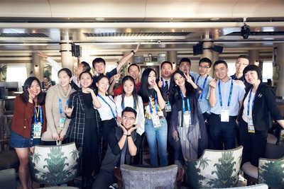 2018年11月7日 宣宇参加亚太经合组织工商领导人峰会在太平洋珍宝号邮轮
